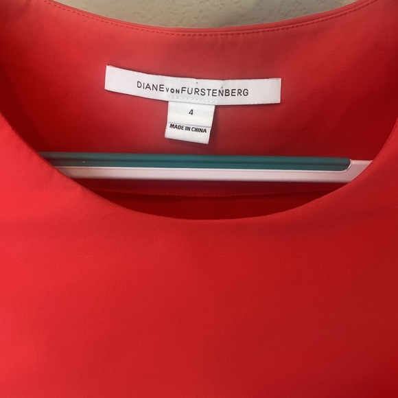 Diane Von Furstenberg Faux Wrap Dress Size 4 - Picture 5 of 9